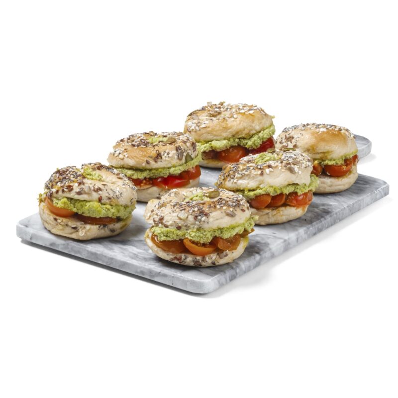 Bagel Pesto-Tomate