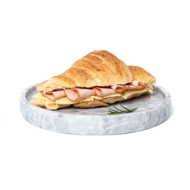 Croissant queso-jamón