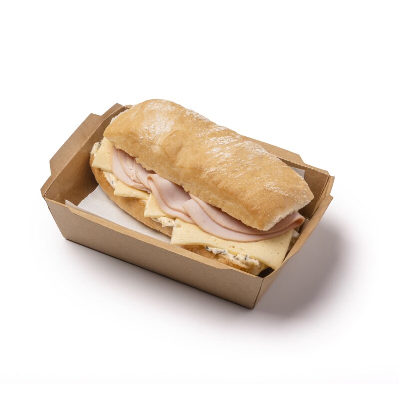 Sándwich queso-jamón